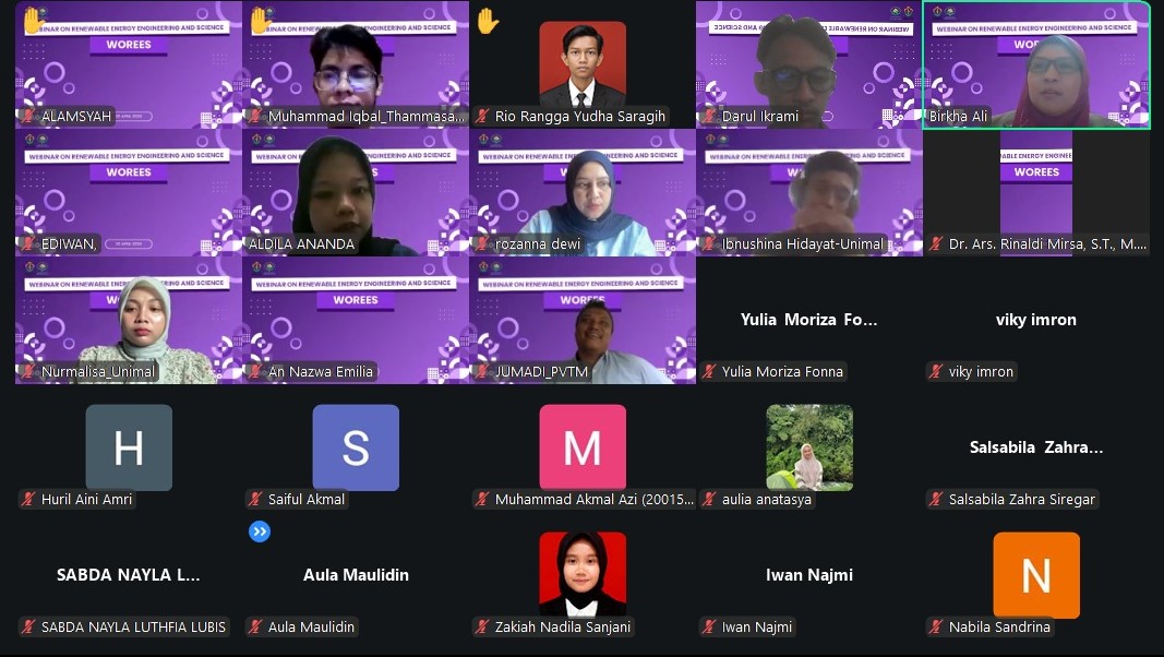 Mahasiswa Magister Teknik Energi Terbarukan Unimal Gelar WOREES, Bahas Energi Berkelanjutan di Sektor Konstruksi