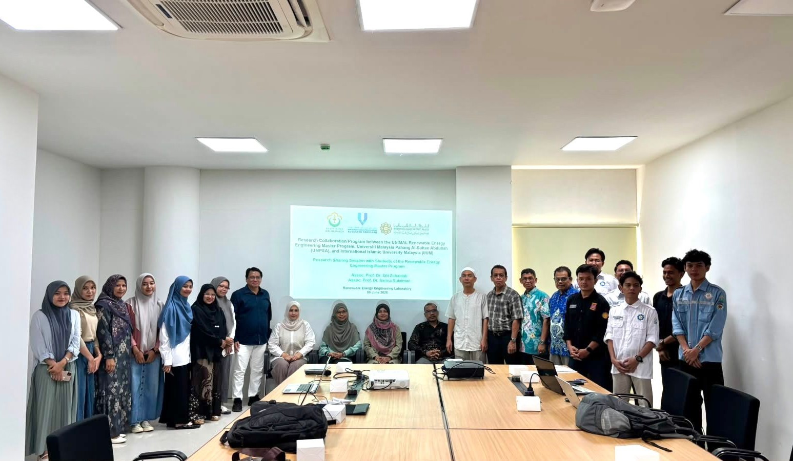 Magister Teknik Energi Terbarukan Unimal Gandeng Profesor Malaysia Perkuat Riset Internasional